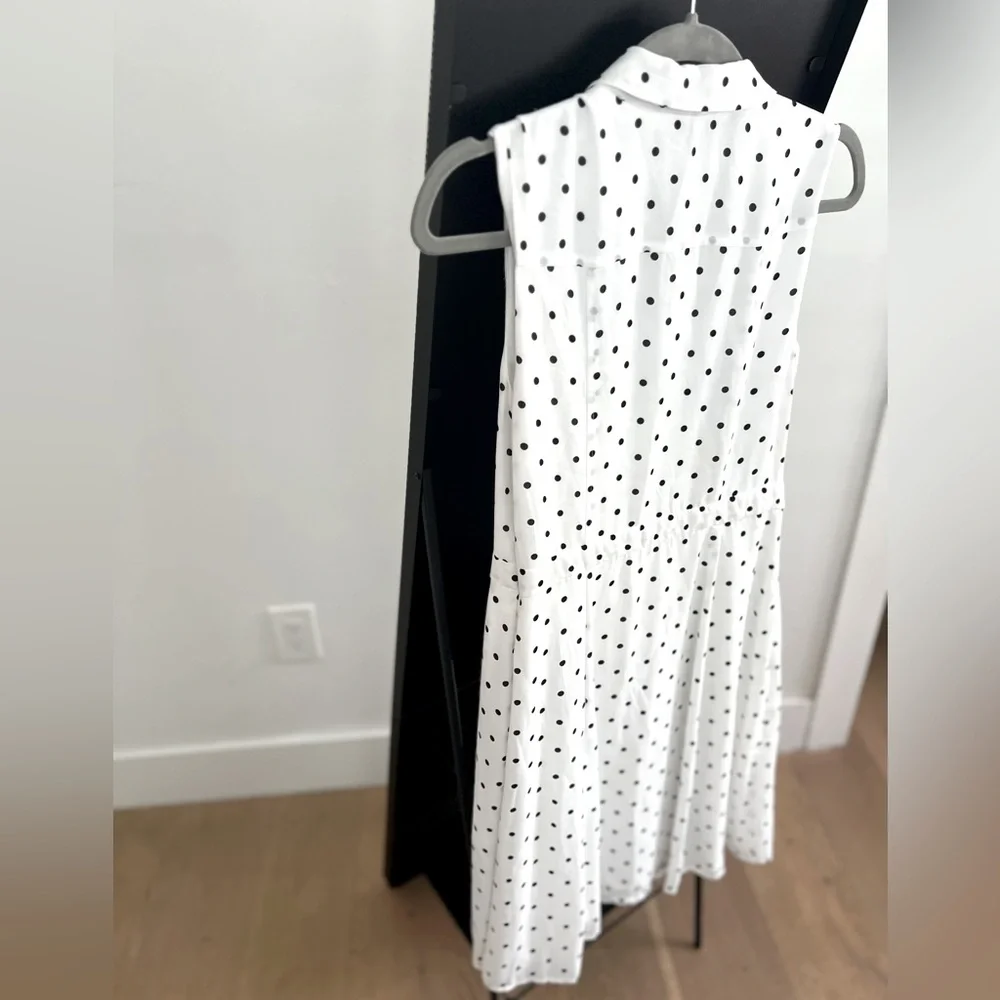Donna Karan Polka Dot Dress - Picture 8 of 9